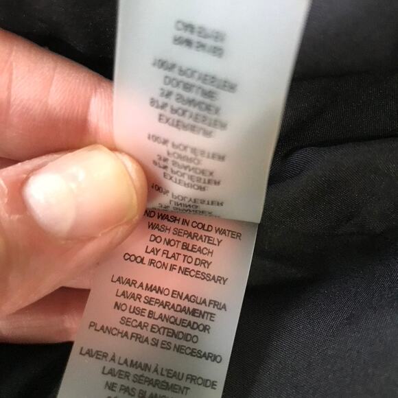 Kensie Dress Womens Size 8 Black Mini Ruffle Halter Keyhole Goth Party Cocktail - Picture 12 of 12